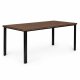 Multigarden Large Garden Table 180x90 cm, Brown