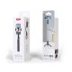 Selfie stick statīvs XO SS13 ar Bluetooth pulti, 106 cm, melns