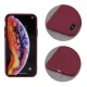Samsung Galaxy S21 FE 5G (SM-G990B/DS) Matt Silicone Color Case Cover, Burgundy