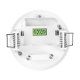 Maclean MCE20 Built-in Ceiling Motion Sensor, 1200W, 6m