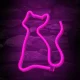Forever Light LED Neon Cat, Pink (USB / Battery)