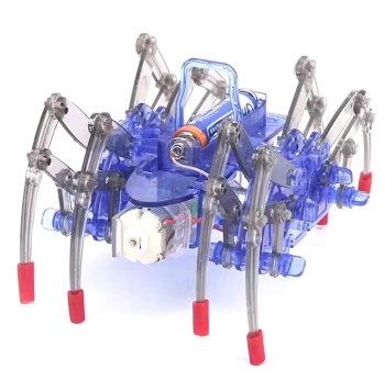 Radošs robota konstruktors bērniem – zirneklis, komplekts salikšanai, krāsains
