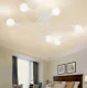 Ceiling Lamp 6 Arms ZD74K, White