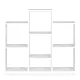 Modernhome WYJ-212 Freestanding Shelving Unit, White