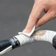 Rockbros Perforated Silicone Handlebar Tape, White