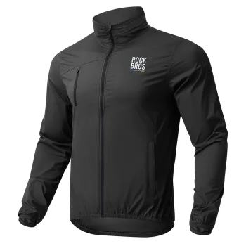 Rockbros TLWT002 ROAD TO SKY Cycling Windbreaker Size L - Black