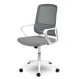 Sofotel Wizo Ergonomic Mesh Office Chair, grey-white