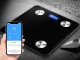Smart Body Fat Scale with Bluetooth & App for iOS Android, Black