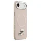 Karl Lagerfeld Karl & Choupette Pins MagSafe Case for iPhone, Air Pink