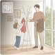 Massido MS-869 Freestanding Metal Coat Stand with Shelf