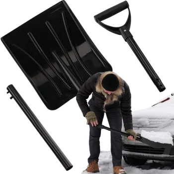 Snow Folding Removal Car Shovel, 32x24 cm