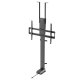 Maclean MC-125 Electric TV Mount, 43-88\", VESA 600x400, 60kg, Black