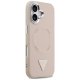 Guess Triangle Logo MagSafe Case for iPhone 17 Pink