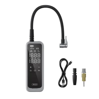 XO CZ018 Wireless Air Compressor 5000mAh 85W, Black