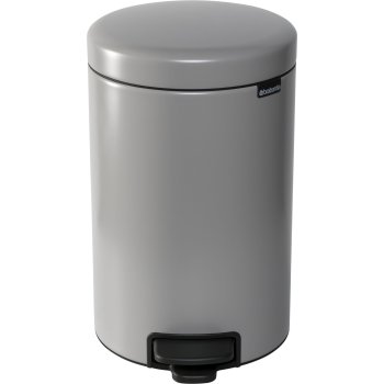 Мусорное ведро с педалью Brabantia NewIcon 12 л, Soft Grey
