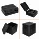 Folding Portable Toilet for Camping, 20L, Black