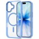Tech-Protect MagMat MagSafe Phone Case Cover iPhone 17 - Transparent Blue