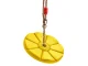 Kids Flower-Shaped Garden Swing Seat Yellow