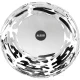 Alessi Barknest Stainless Steel Basket Bowl BM02, Silver, 21 cm