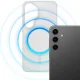 3mk Smoke MagCase for Samsung Galaxy S25 - White Transparent