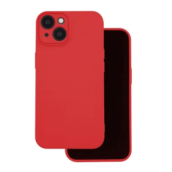 Samsung Galaxy A55 ( SM-A556B/DS ) Matt Silicone Color Case Cover, Red