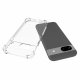 Google Pixel 8a Anti-slip 4 Corners Shockproof Cover Case, Transparent