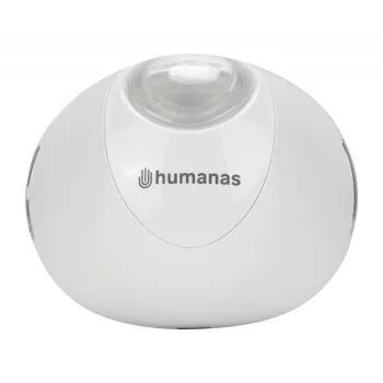 Akių srities masažuoklis Humanas Luminova su drėkinimo funkcija, baltas