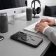 Tech-Protect Magmat Magsafe CC Case for iPhone 17 / 18 Pro Max - Transparent Black
