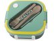 Lunch Box with Compartments and Cutlery, Green, 1000ml