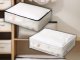 XL Clothes Storage Bag Organizer for Bedding, Blankets, and Comforters, 60x45x30 cm
