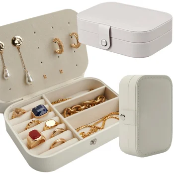 Elegant Spacious Jewelry Box and Organizer