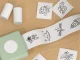 Self-Adhesive Thermal Paper for Mini Printers, 55 mm, 5 Rolls