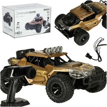 RC Off-Road Car Drift, 20 km/h, Brown