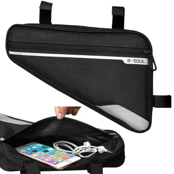 Universal Bicycle Frame Bag, Black