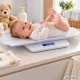 Electronic Baby and Child Scale up to 100 kg with 60 cm Measuring Tape and LCD, White