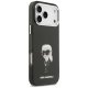 Karl Lagerfeld IML Aquarelle Karl & Logo MagSafe maciņš iPhone 17 Pro Max — melns | Phone Case Cover