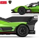 Rastar Lamborghini SC63 LMDH RC Car 1:14, Black/Green