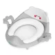 Ecotoys Children\'s Toilet Training Seat with Handles, Grey