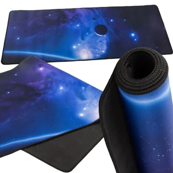 Large Mouse Pad Space Design 80x30 cm