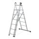 ModernHome 3x7 Multi-Purpose Aluminum Ladder Folding A-Frame 330 lbs Capacity