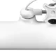Elegante 801-s LED Beauty Desk Lamp with Clamp, White