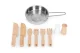 Wooden play kitchen for children with oven, stove, sink and 9 accessories, ECOTOYS
