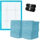 Absorbent Puppy Training Pads 100 Count + Poop Bags