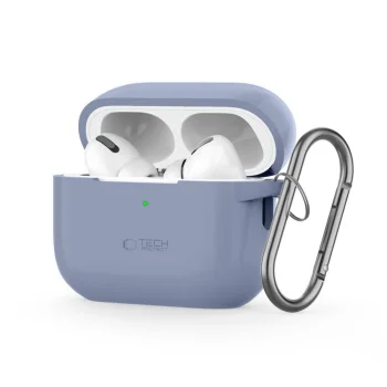 Dėklas Tech-Protect Silicone Hook skirtas Apple AirPods Pro 1 / 2, mėlynas