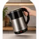 Electric Kettle 2.5L 1500W, Stainless Steel, Black/Silver