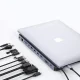 USB-C Docking Station Choetech HUB-M20 11-in-1 100W PD Gray