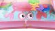 An inflatable children\'s colorful water mat \"Crab\" with moving fishes for babies - 59x49 cm