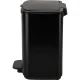 Brabantia Bo Pedal Bin 4L, Matt Black
