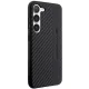 Mercedes AMG Carbon Stripe & Embossed Case for Samsung Galaxy S23 (S911), Black