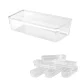 Clear Acrylic Drawer Organizer Set, 4 Sizes, 25 Pcs